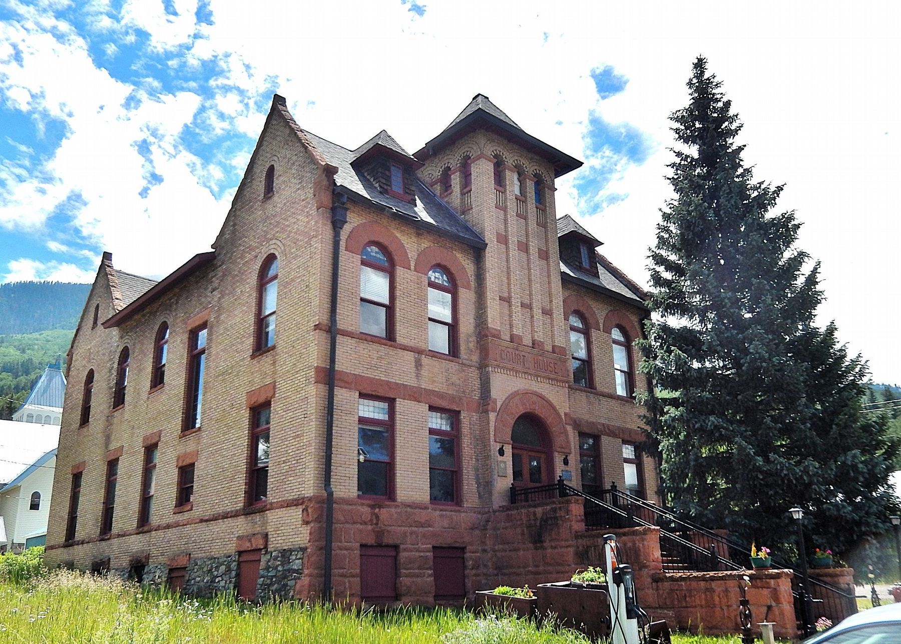 Rico Town Hall (<i>northwest elevation</i>). Click for full size. Rico Town Hall (<i>northwest elevation</i>) image. Click for full size.