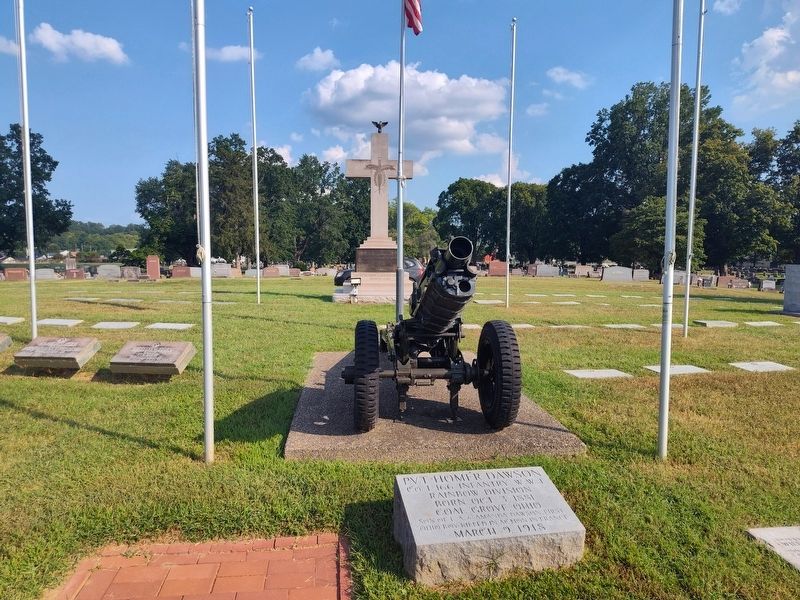 Pvt Homer Dawson Marker. Click for full size. Pvt Homer Dawson Marker image. Click for full size.