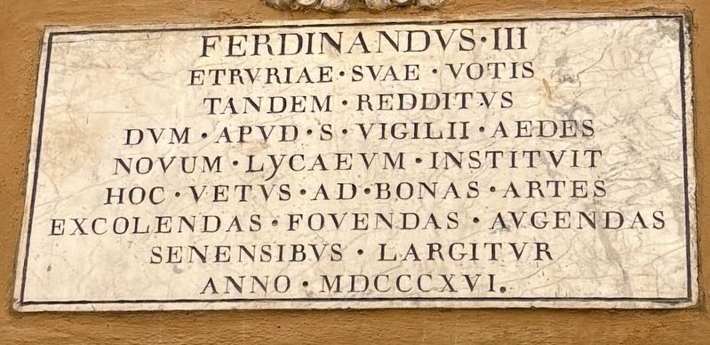 Ferdinand III Marker image. Click for full size.