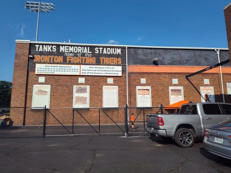 Ironton Tanks Greatest Wins Marker image. Click for full size.