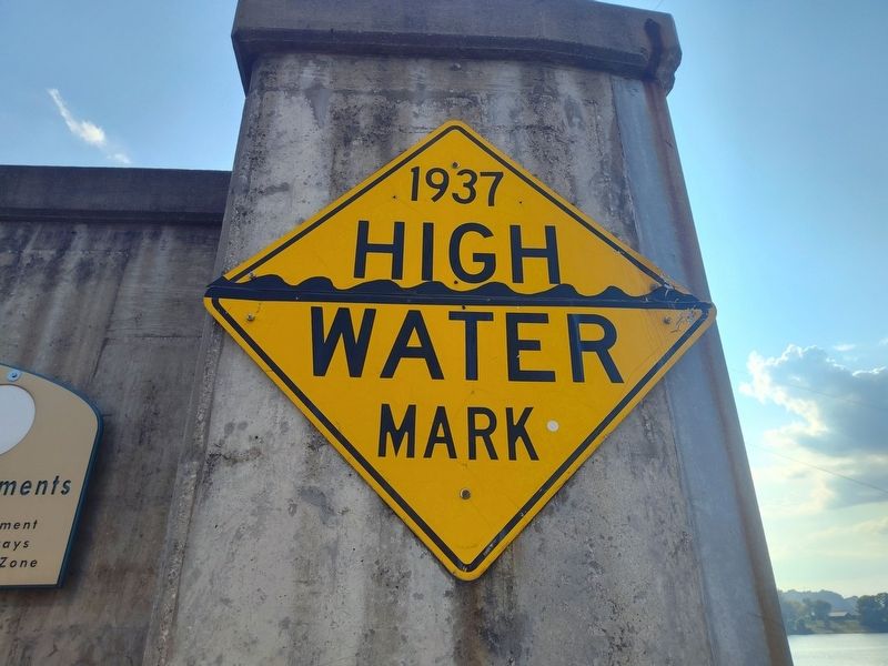 High Water Mark Marker. Click for full size. High Water Mark Marker image. Click for full size.