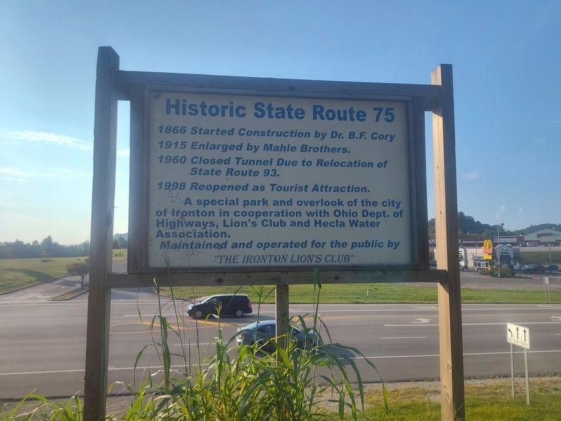 Historic State Route 75 Marker. Click for full size. Historic State Route 75 Marker image. Click for full size.