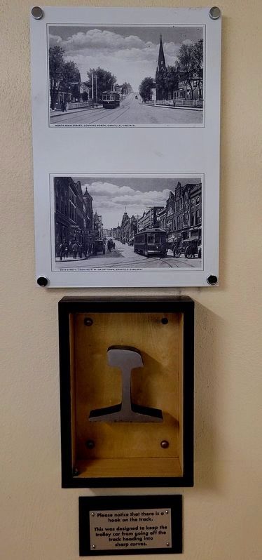 Danville Streetcar hook. Click for full size. Danville Streetcar hook image. Click for full size.