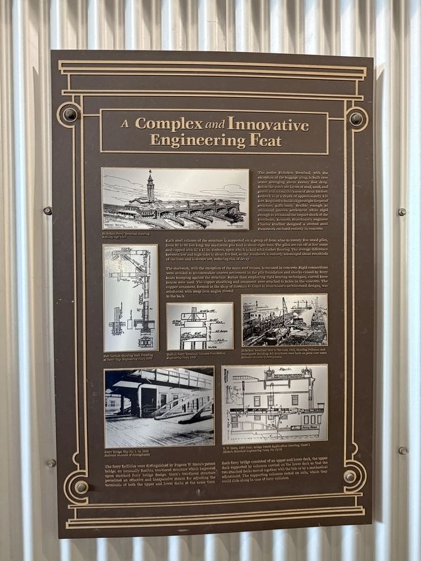 A Complex and Innovative Engineering Feat Marker. Click for full size. A Complex and Innovative Engineering Feat Marker image. Click for full size.