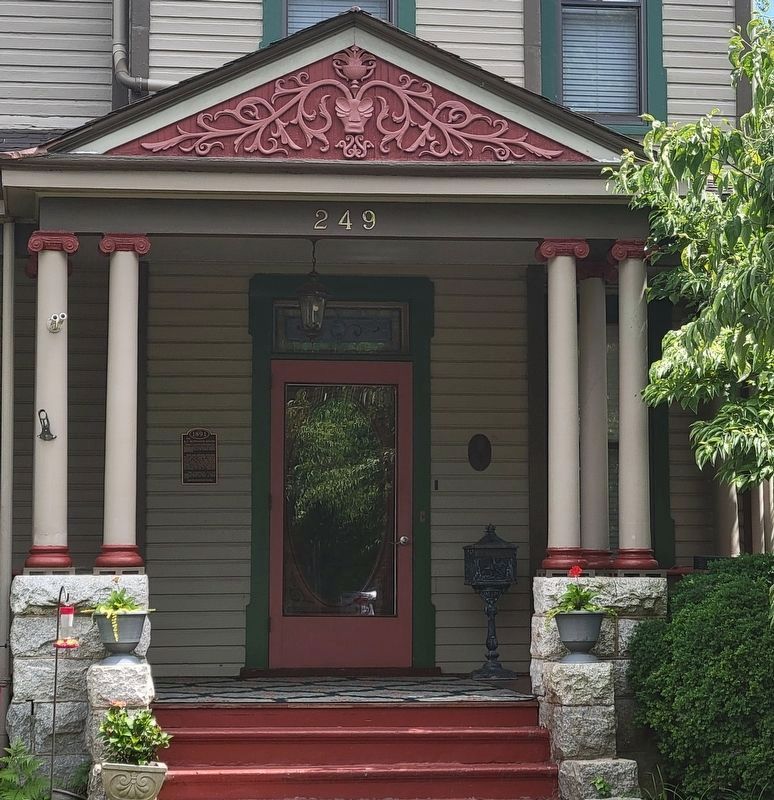 The A.J. Montague House Marker image. Click for full size.