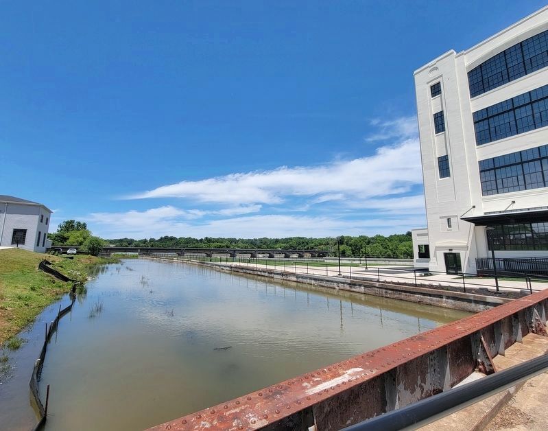 Former Roanoke Navigation System Canal. Click for full size. Former Roanoke Navigation System Canal image. Click for full size.