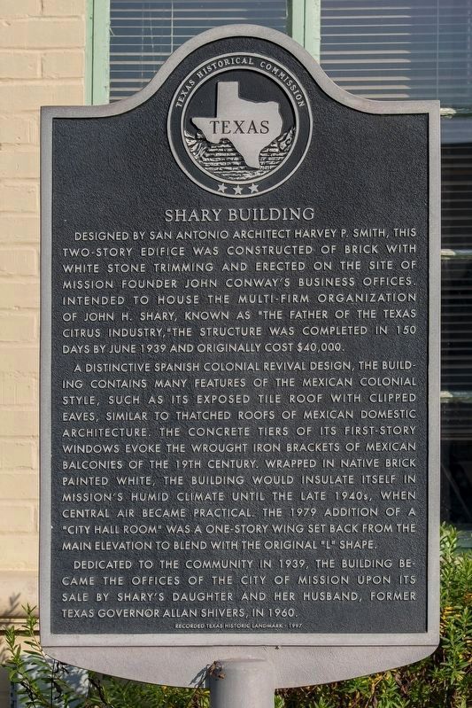 Shary Building Marker image. Click for full size.