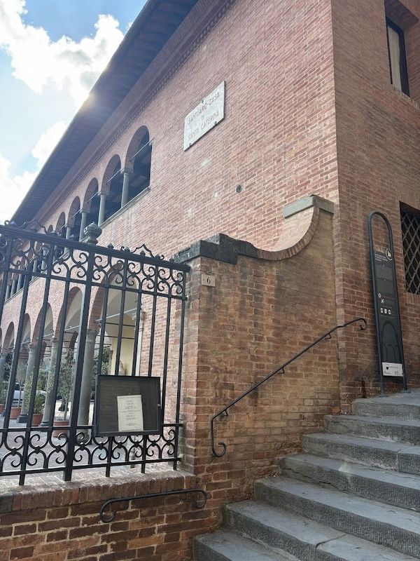 Santuario Casa di Santa Caterina da Siena Marker image. Click for full size.
