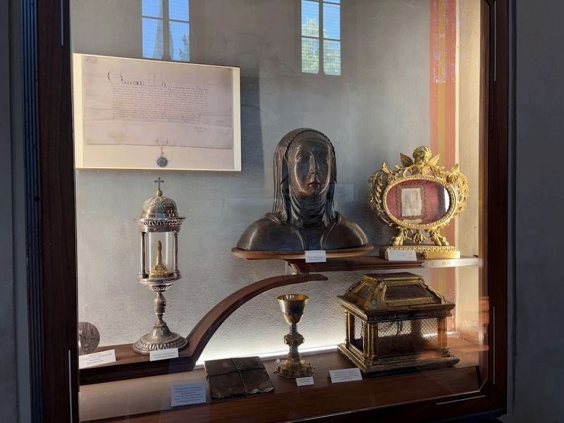 Relics of St. Catherine of Siena at San Domenico image. Click for full size.
