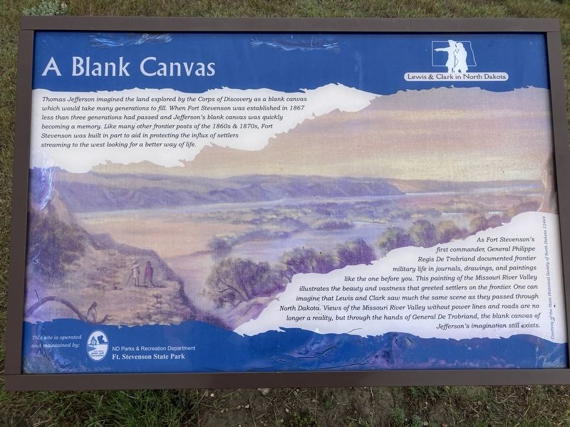A Blank Canvas Marker. Click for full size. A Blank Canvas Marker image. Click for full size.