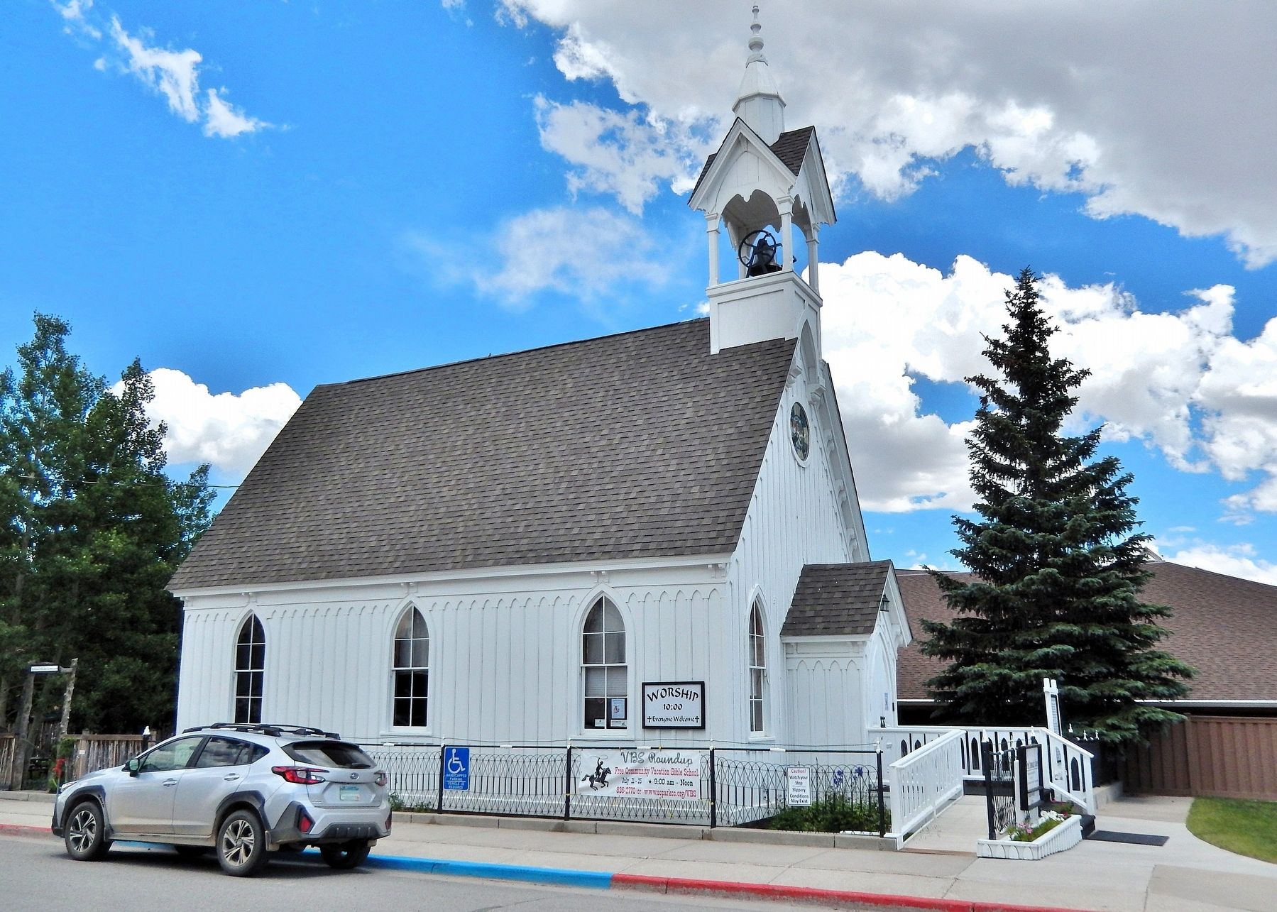 Sheldon Jackson Memorial Chapel / South Park Community Church (<i>southwest elevation</i>). Click for full size. Sheldon Jackson Memorial Chapel / South Park Community Church (<i>southwest elevation</i>) image. Click for full size.