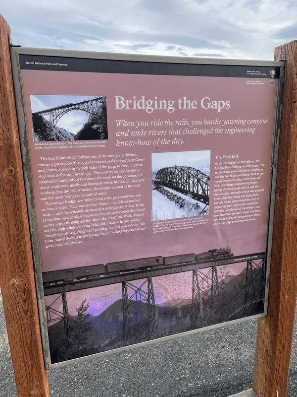 Bridging the Gaps Marker image. Click for full size.