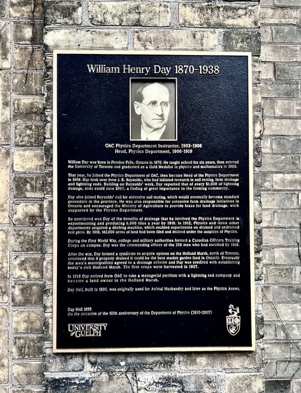 William Henry Day 1870-1938 Marker. Click for full size. William Henry Day 1870-1938 Marker image. Click for full size.
