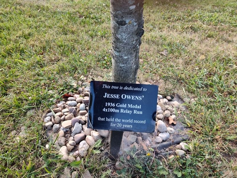 Jesse Owens Marker. Click for full size. Jesse Owens Marker image. Click for full size.