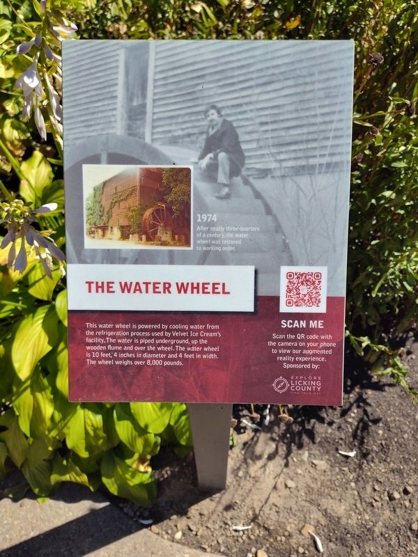 The Water Wheel Marker. Click for full size. The Water Wheel Marker image. Click for full size.