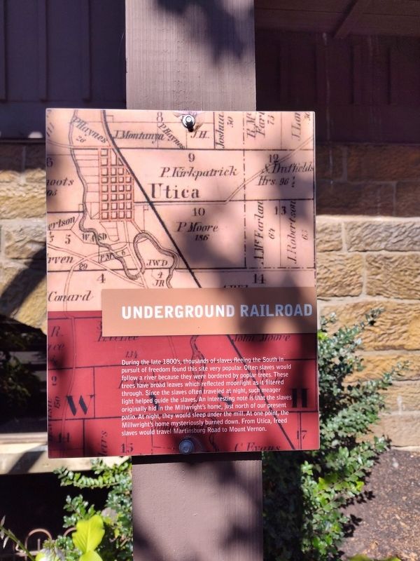 Underground Railroad Marker image. Click for full size.