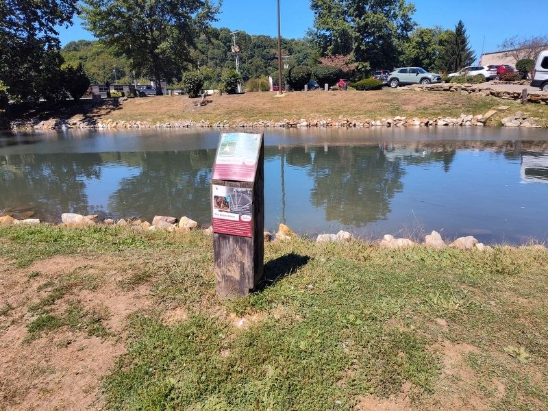 The Water Wheel Marker. Click for full size. The Water Wheel Marker image. Click for full size.