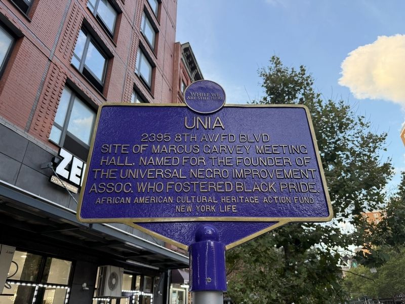 UNIA Marker image. Click for full size.