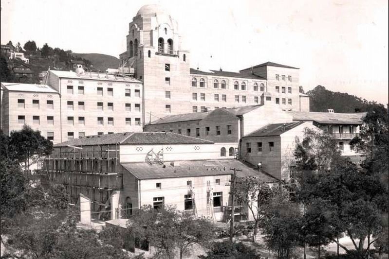 International House under construction, April 1930. image. Click for full size.
