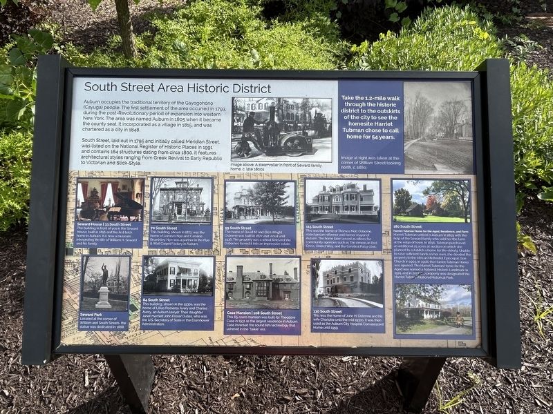 South Street Area Historic District Marker image. Click for full size.