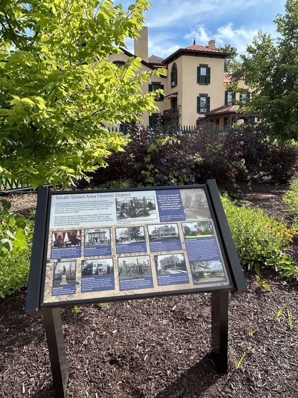 South Street Area Historic District Marker image. Click for full size.