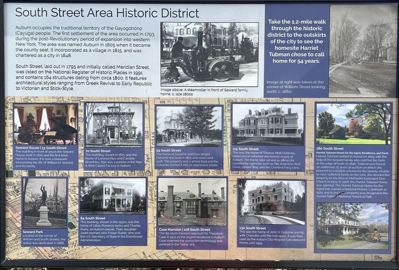 South Street Area Historic District Marker image. Click for full size.
