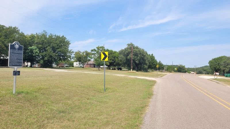 The view of the Norse Marker along the street image. Click for full size.