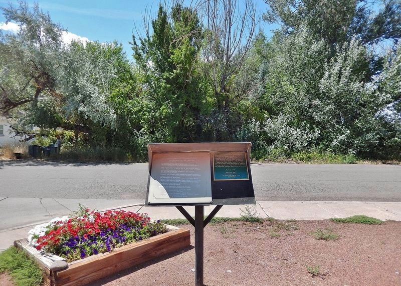 Hotchkiss-Crawford Historical Museum Marker Kiosk image. Click for full size.
