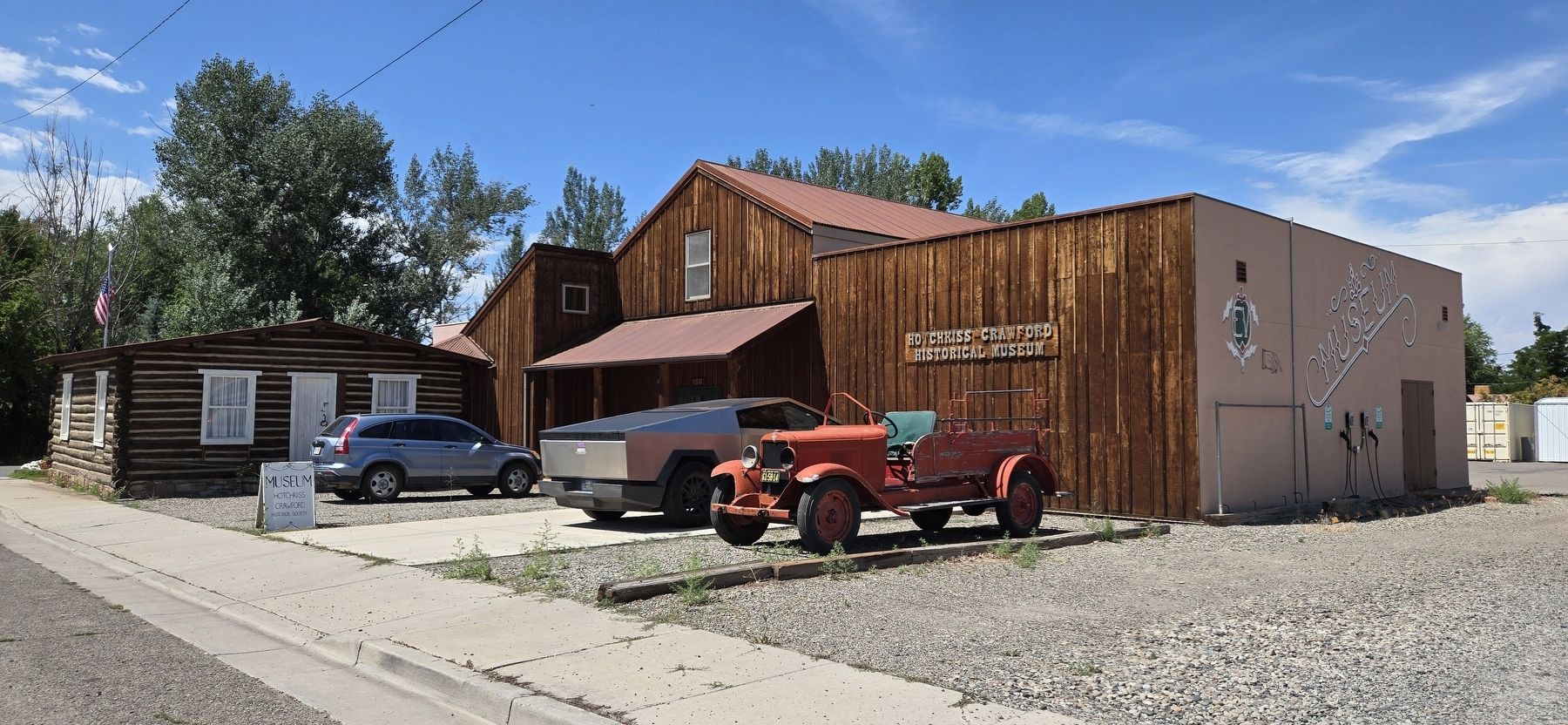 Hotchkiss-Crawford Historical Museum (<i>northeast elevation</i>) image. Click for full size.