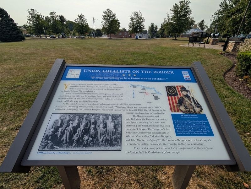 Union Loyalists on the Border Marker. Click for full size. Union Loyalists on the Border Marker image. Click for full size.