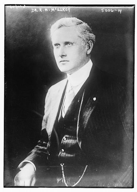Robert McNutt McElroy image. Click for full size.