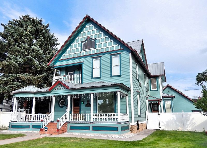 The John Virgil Lathrop House (<i>northwest elevation</i>). Click for full size. The John Virgil Lathrop House (<i>northwest elevation</i>) image. Click for full size.