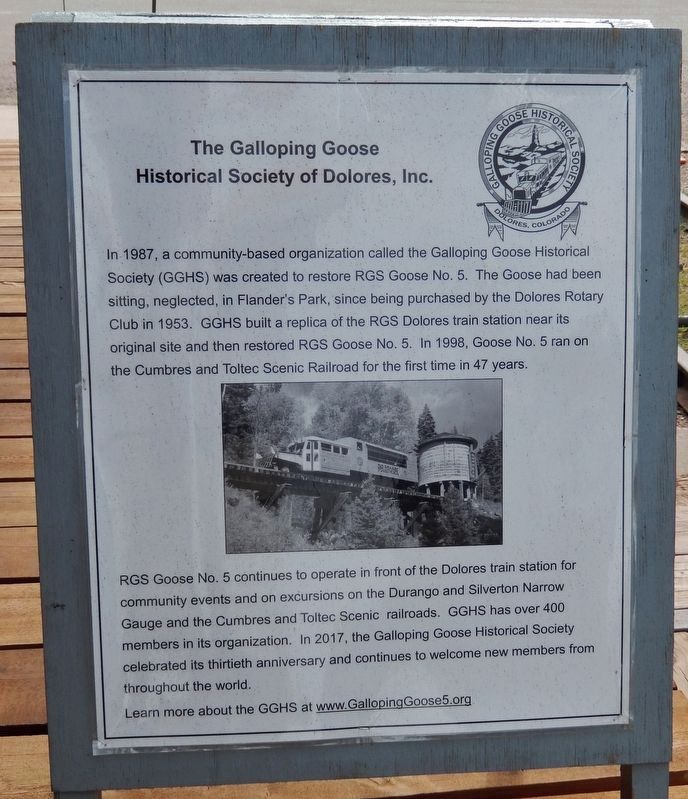 Platform Interpretive Panel<br>(<i>sandwich board - not permanent</i>). Click for full size. Platform Interpretive Panel<br>(<i>sandwich board - not permanent</i>) image. Click for full size.