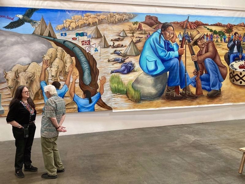 Artist Judy Baca. Click for full size. Artist Judy Baca image. Click for full size.