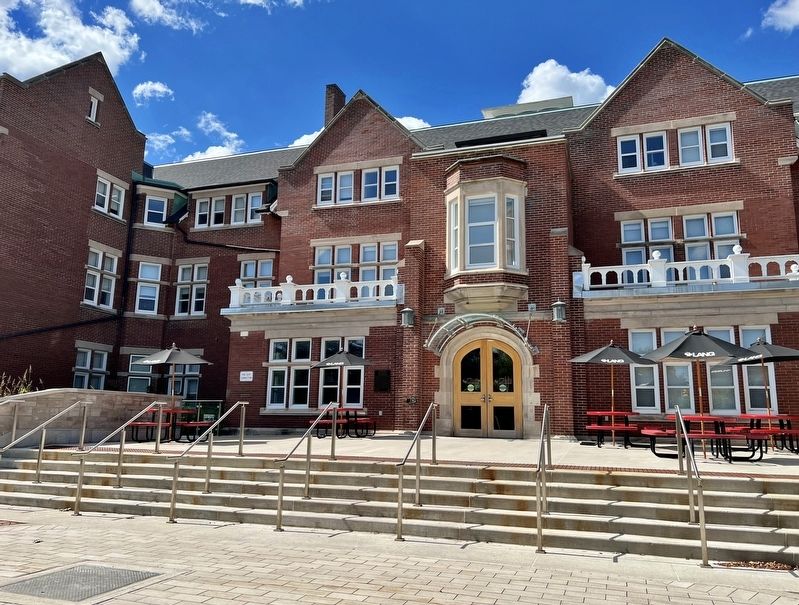 Macdonald Hall Marker. Click for full size. Macdonald Hall Marker image. Click for full size.