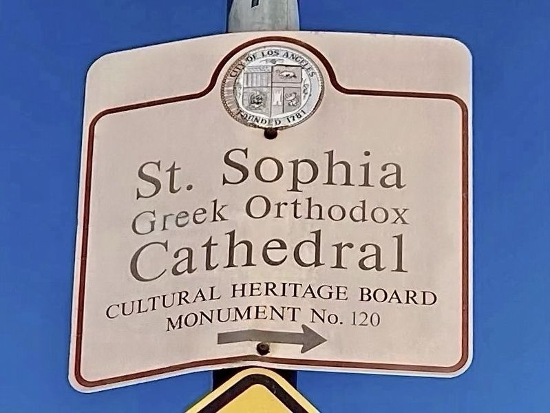 St. Sophia Cathedral Marker. Click for full size. St. Sophia Cathedral Marker image. Click for full size.
