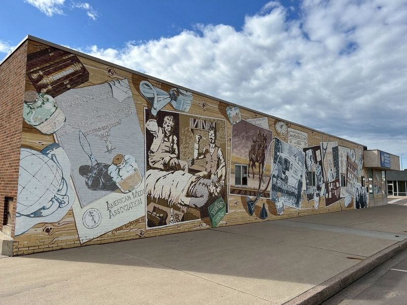 "The Evolution of Medicine" Mural. Click for full size. "The Evolution of Medicine" Mural image. Click for full size.