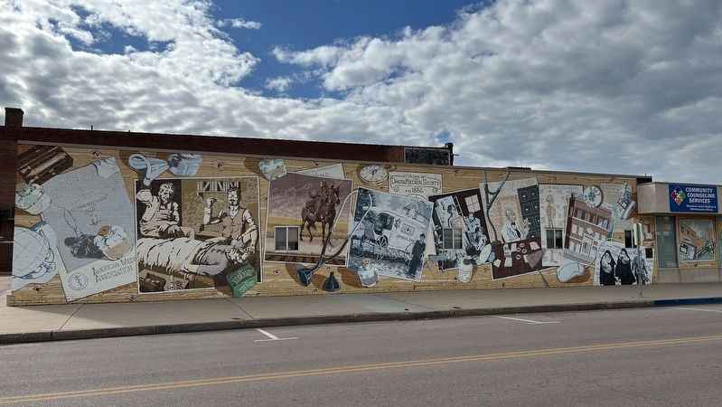 "The Evolution of Medicine" Mural. Click for full size. "The Evolution of Medicine" Mural image. Click for full size.