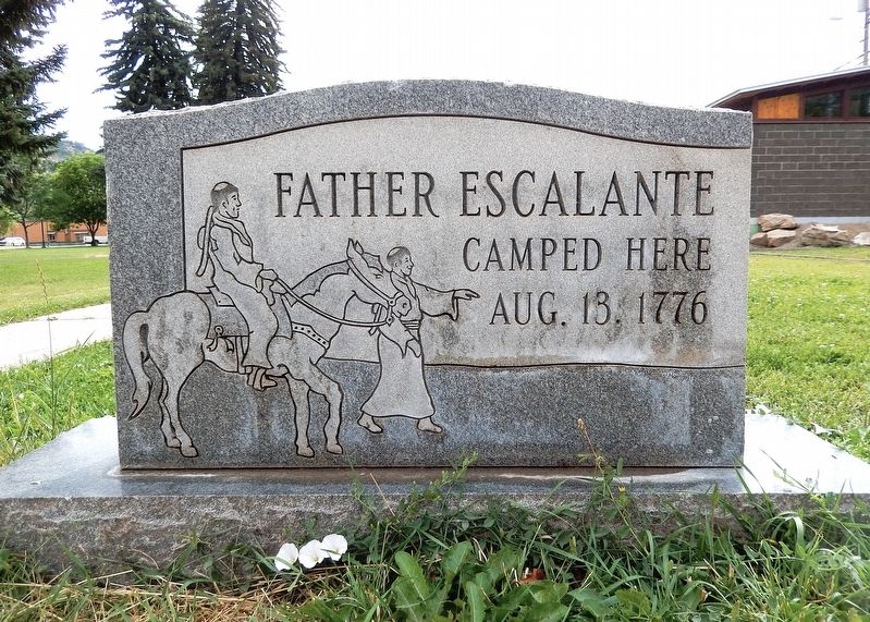 Father Escalante Marker. Click for full size. Father Escalante Marker image. Click for full size.