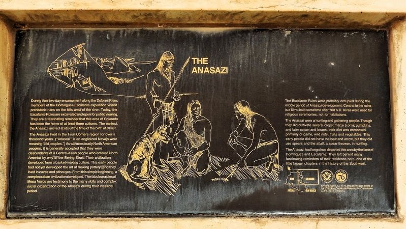 The Anasazi Marker. Click for full size. The Anasazi Marker image. Click for full size.