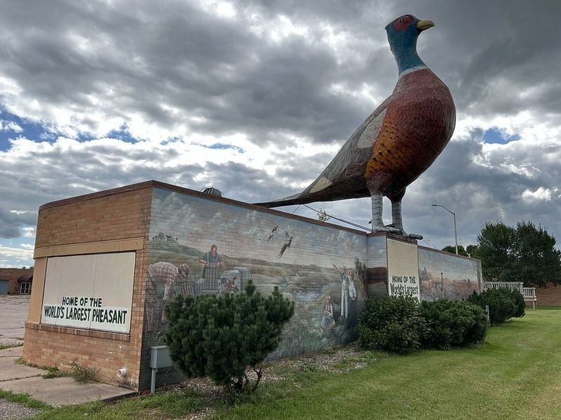 "The Heart of Pheasant Territory" Mural image. Click for full size.