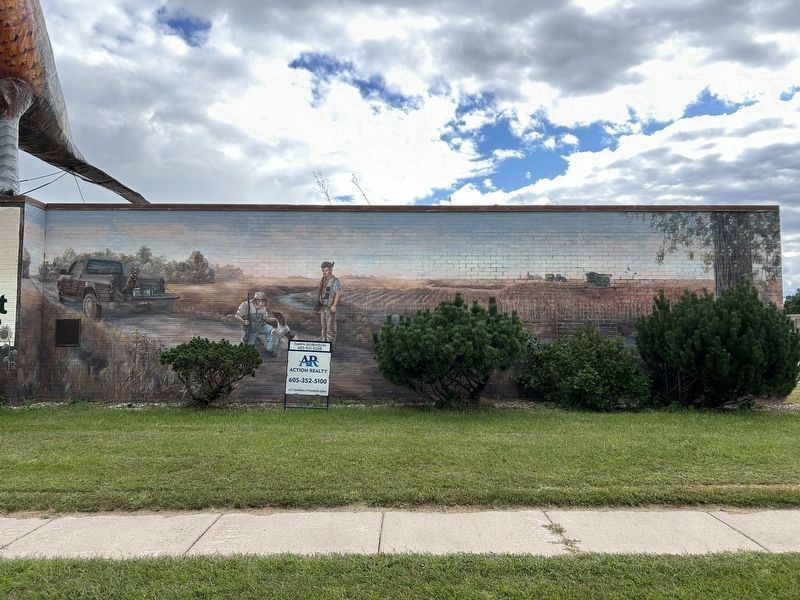"The Heart of Pheasant Territory" Mural & Marker image. Click for full size.