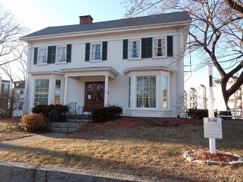The Deacon Willard Lewis House Marker. Click for full size. The Deacon Willard Lewis House Marker image. Click for full size.