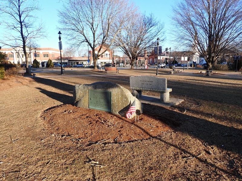 Veterans of Walpole Memorial image. Click for full size.
