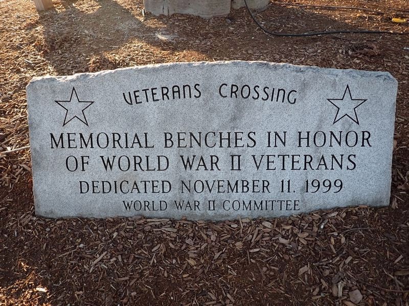Veterans Crossing Marker image. Click for full size.