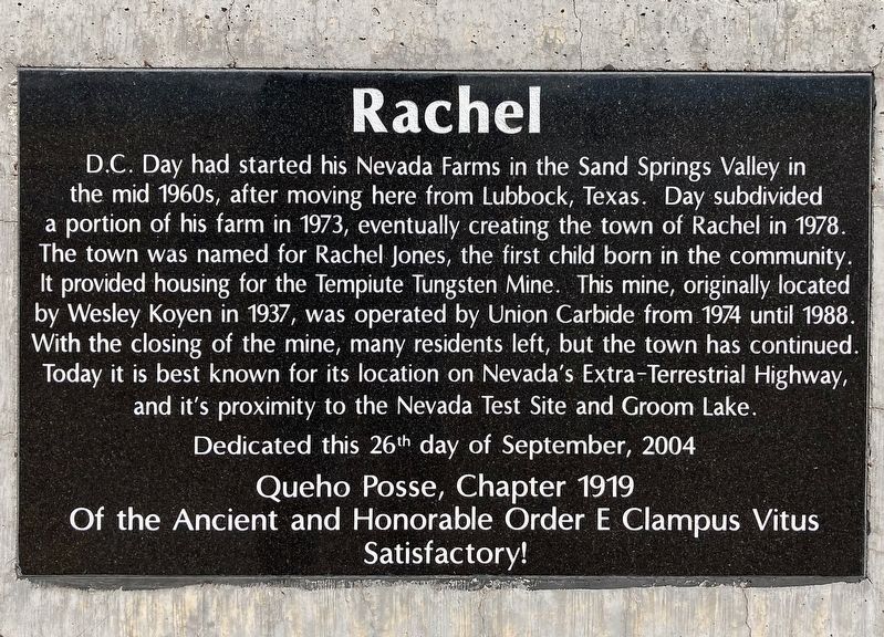 Rachel Marker image. Click for full size.