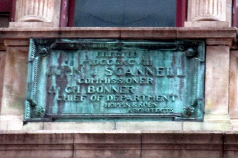 Building plaque. Click for full size. Building plaque image. Click for full size.