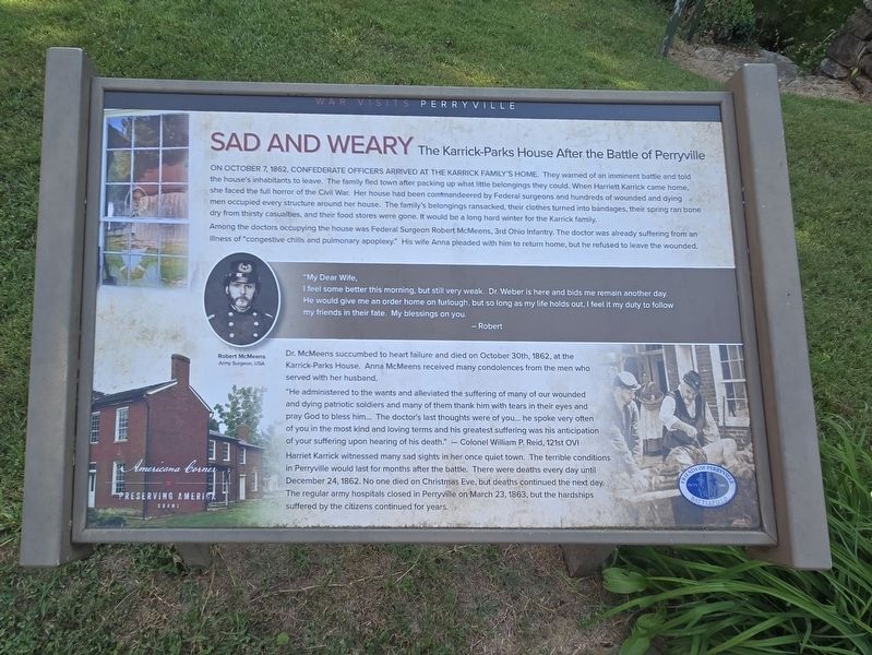 Sad and Weary Marker image. Click for full size.