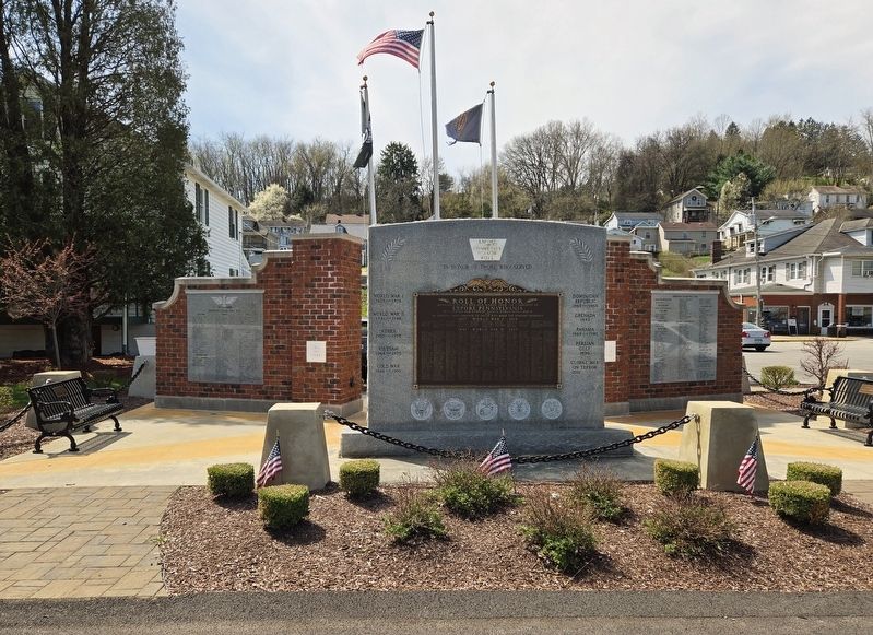 Export and Community Honor Roll Marker image. Click for full size.