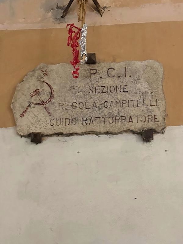Communist Party plaque. Click for full size. Communist Party plaque image. Click for full size.